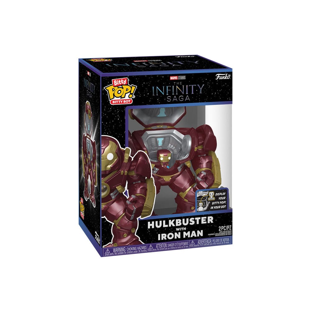 Marvel Bitty POP! Bots Figure Hulkbuster 11.7 cm