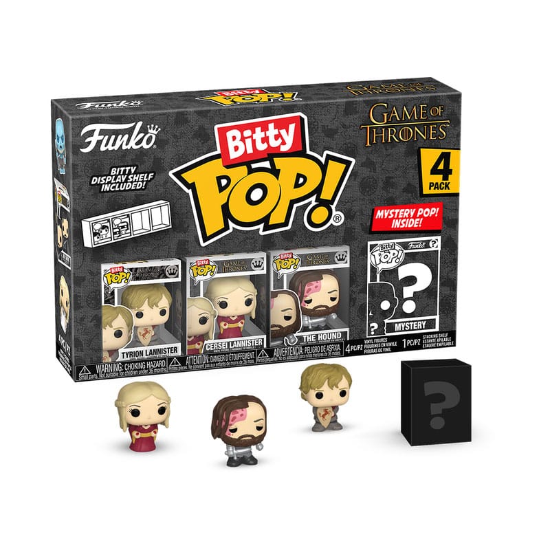 Game of Thrones Bitty POP! Confezione da 4 personaggi in vinile Tyrion 2,5 cm