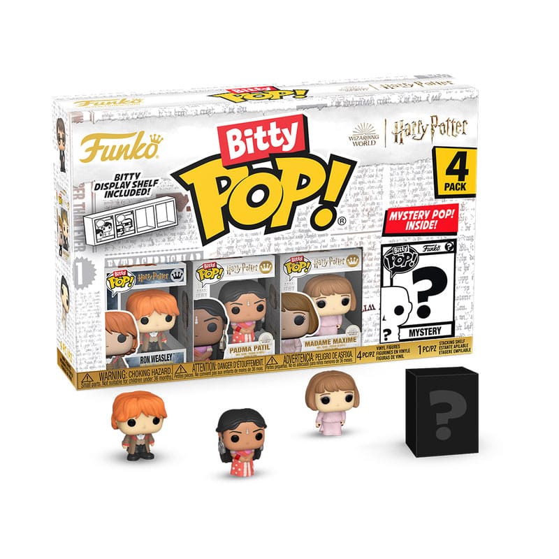 Harry Potter and the Goblet of Fire Bitty POP! Vinyl Figure 4-Pack Ron 2.5 cm