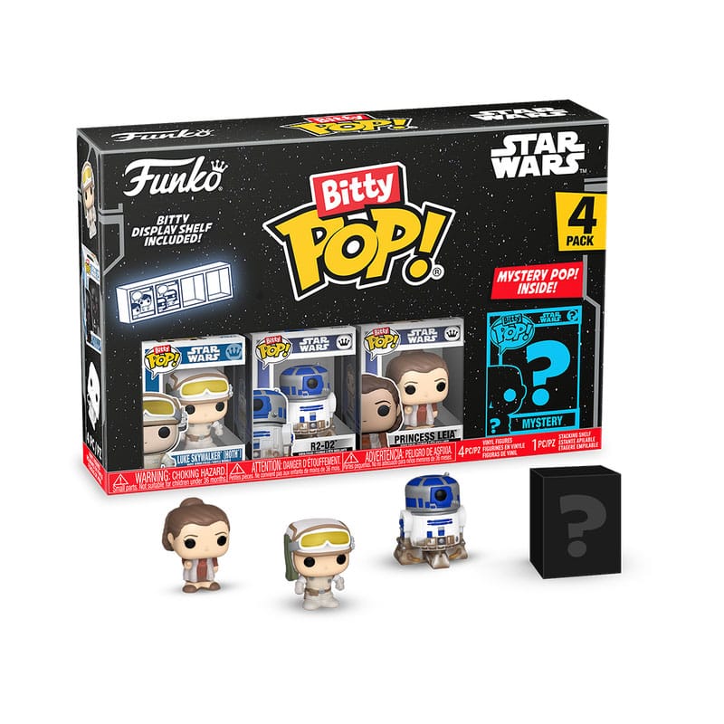 Star Wars Bitty POP! Vinyl Figure 4-Pack Luke 2.5 cm
