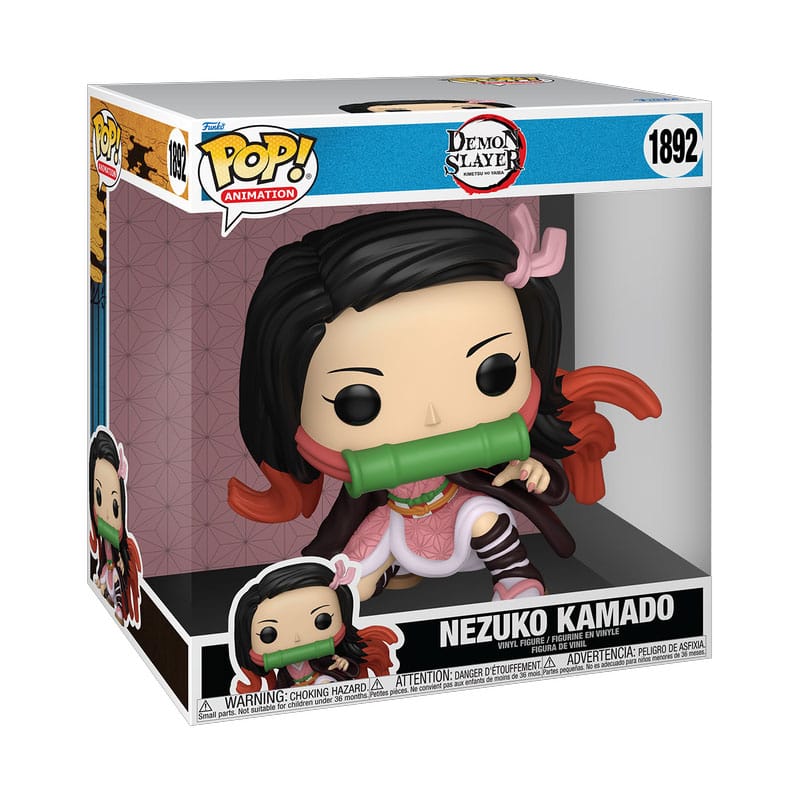 Demon Slayer: Kimetsu no Yaiba Jumbo POP di grandi dimensioni! Figura in vinile Nezuko 25 cm