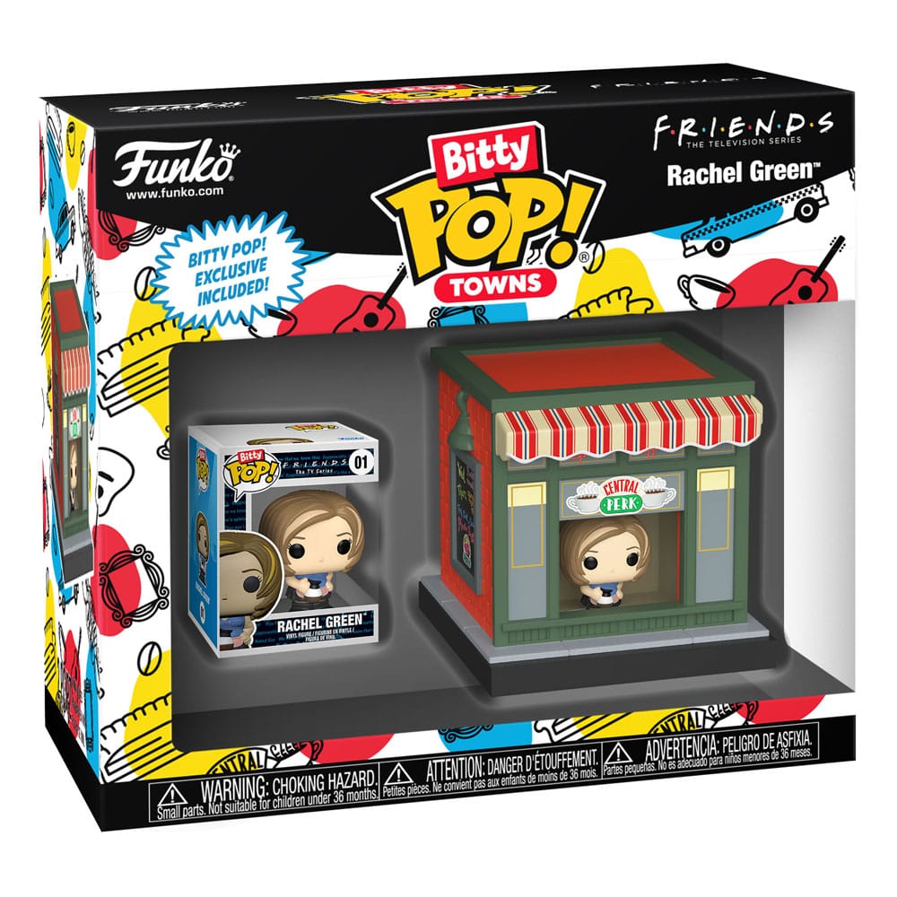 Amici Bitty POP! Figura in vinile Town Rachel al Central Perks 2,5 cm