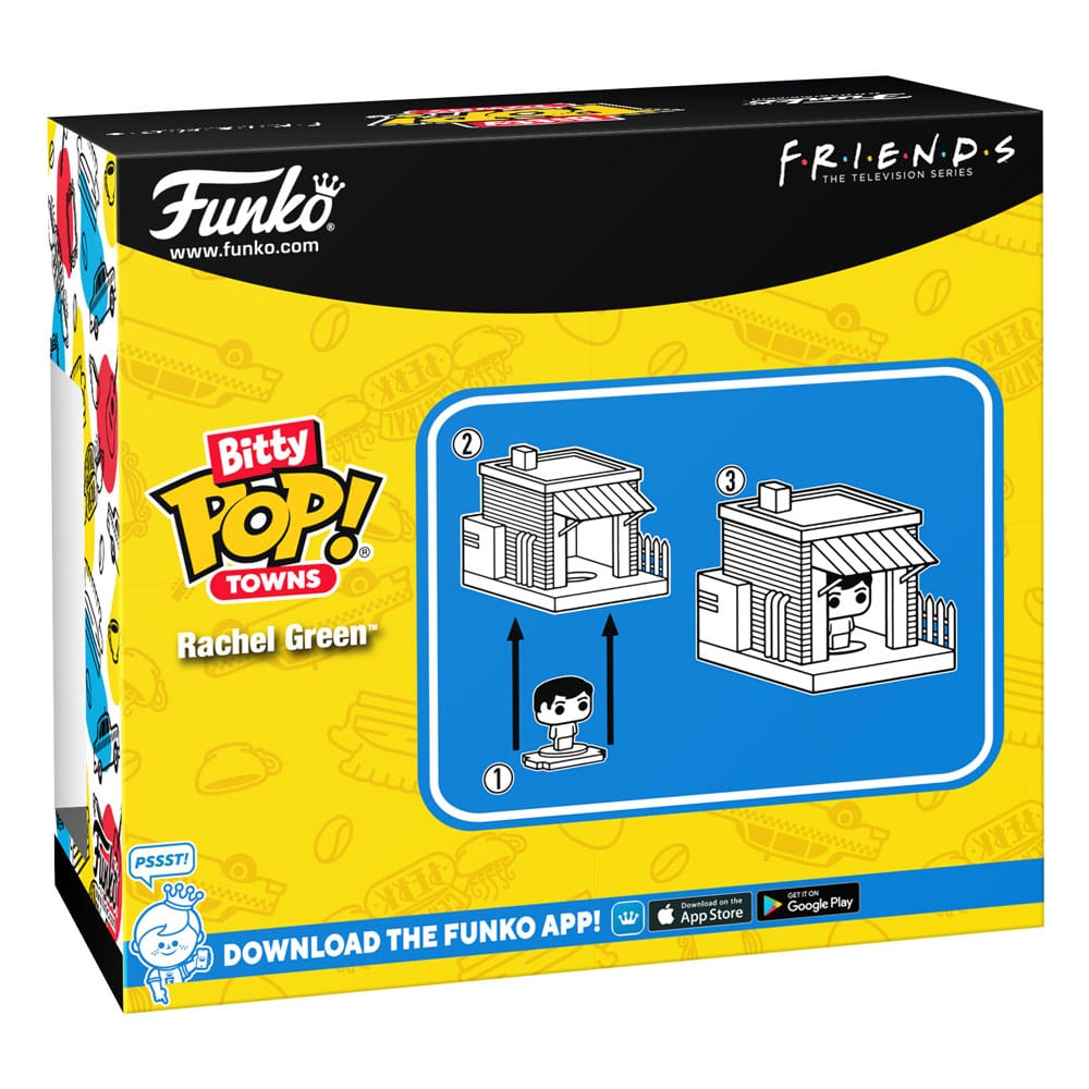 Amici Bitty POP! Figura in vinile Town Rachel al Central Perks 2,5 cm