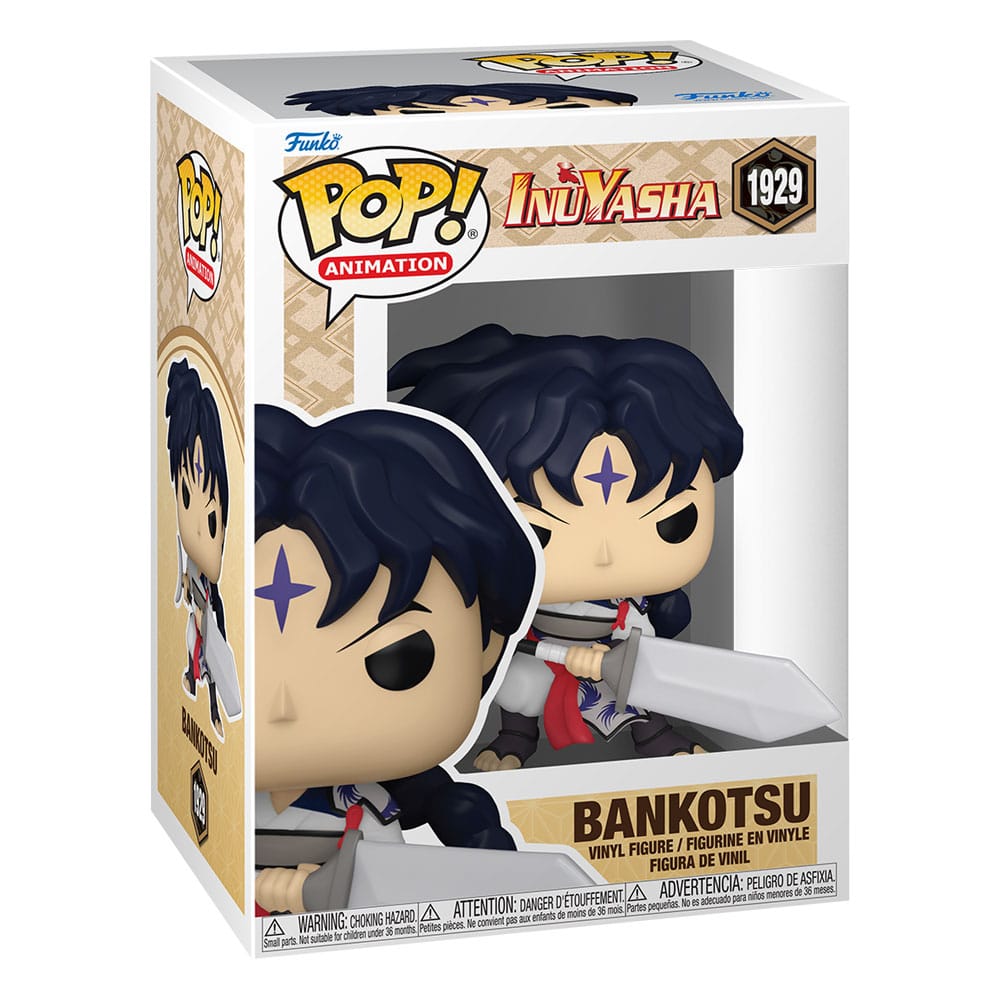 Inuyasha POP! Figura in vinile di animazione Bankotsu 9 cm