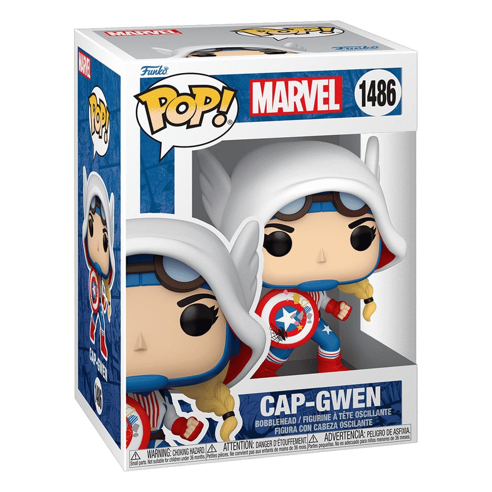 Marvel POP! Cap-Gwen vinyl figure 9 cm