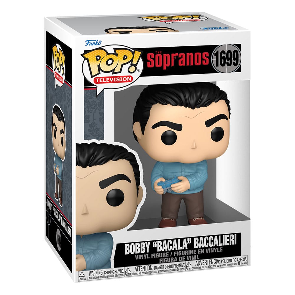 Sopranos POP! TV Bobby Baccalla vinyl figure 9 cm