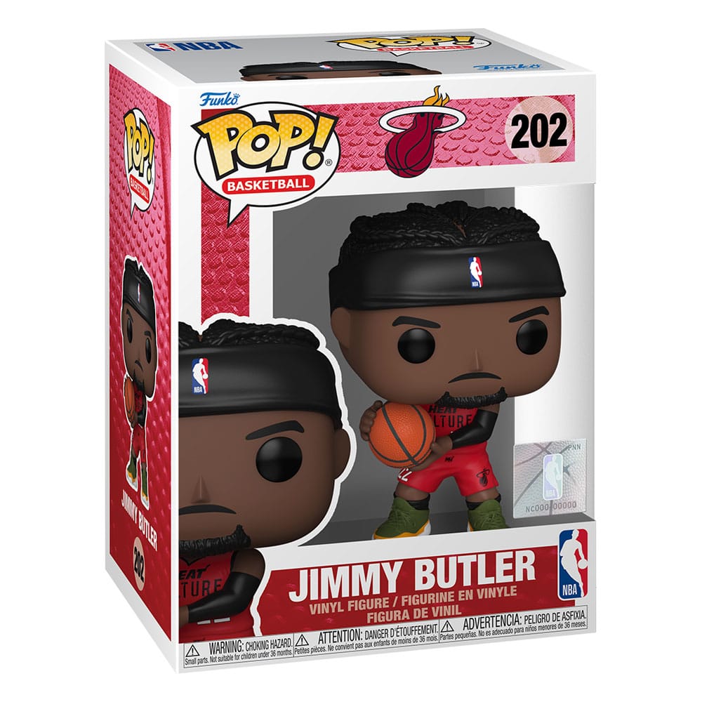 Le leggende dell'NBA POP! Figura in vinile sportiva Heat- Jimmy Butler (CE 24) 9 cm