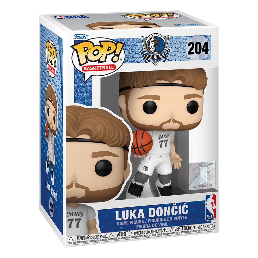 Le leggende dell'NBA POP! Figura in vinile sportiva Mavericks - Luka Doncic (CE 24) 9 cm
