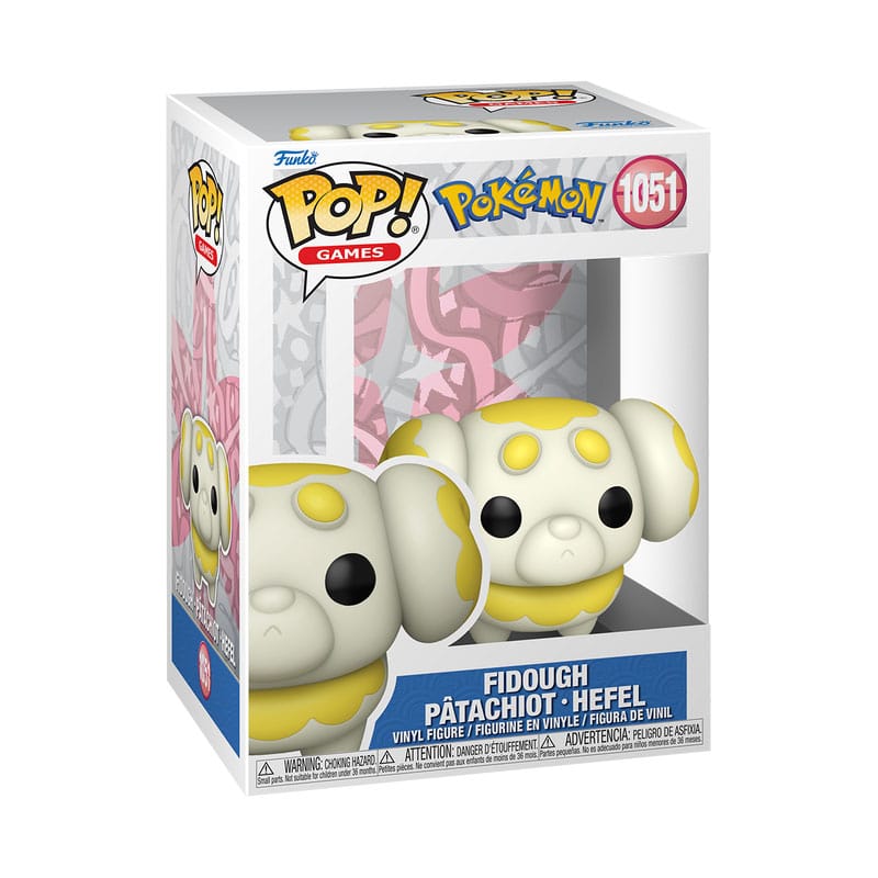 Pokemon POP! Figura in vinile di Fidough da 9 cm
