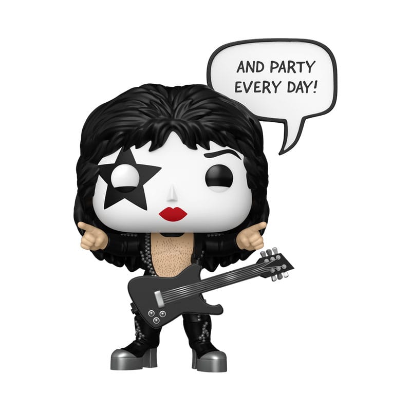 KISS POP! Sayings Vinyl Figure The Starchild(R&amp;R All Night) 9 cm