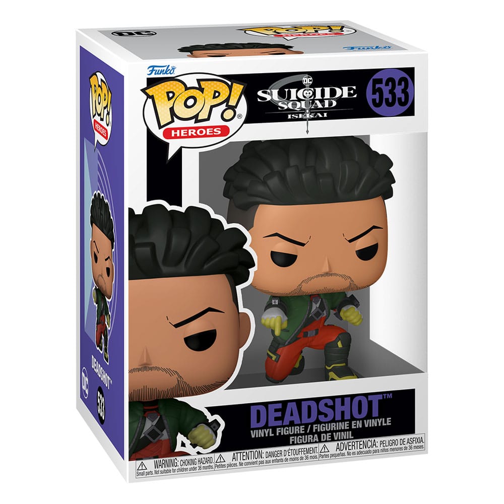 Suicide Squad Isekai POP! Animation Vinyl Figure Deadshot 9 cm