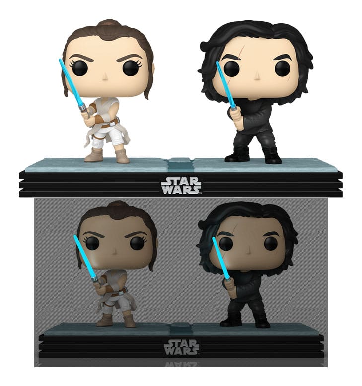 Star Wars POP! Movie Moments Vinyl Bobble-Head 2-Pack Kylo &amp; Rey 9 cm