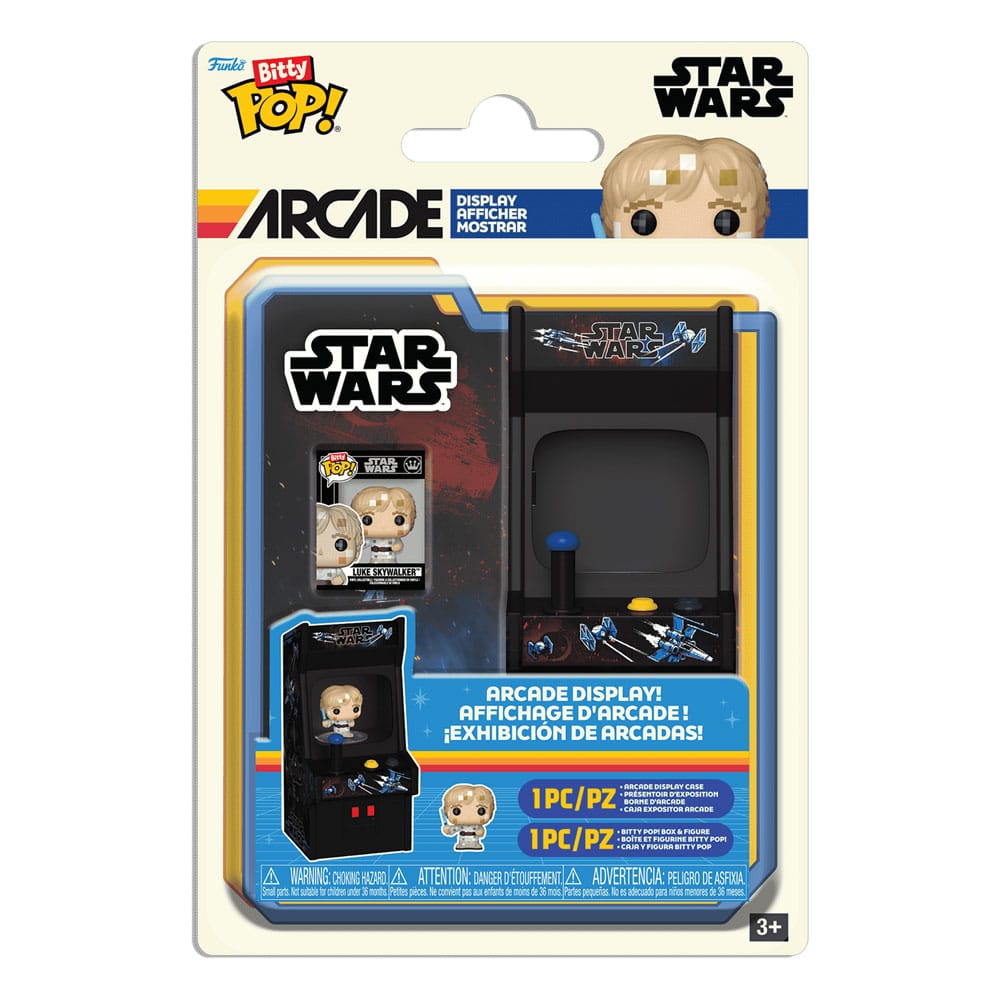 Star Wars Bitty POP! Luke Skywalker Arcade Vinyl Figure (8-Bit)