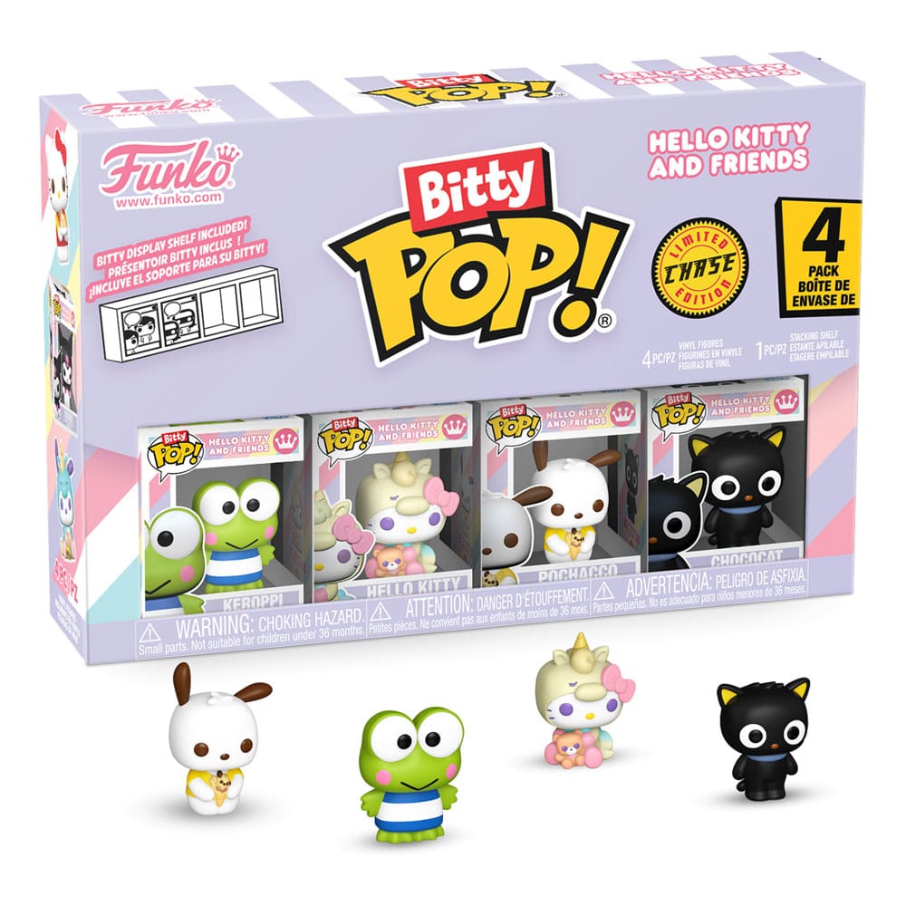 Hello Kitty and Friends Bitty POP! Vinyl Figure 4-Pack Series 2 2 cm