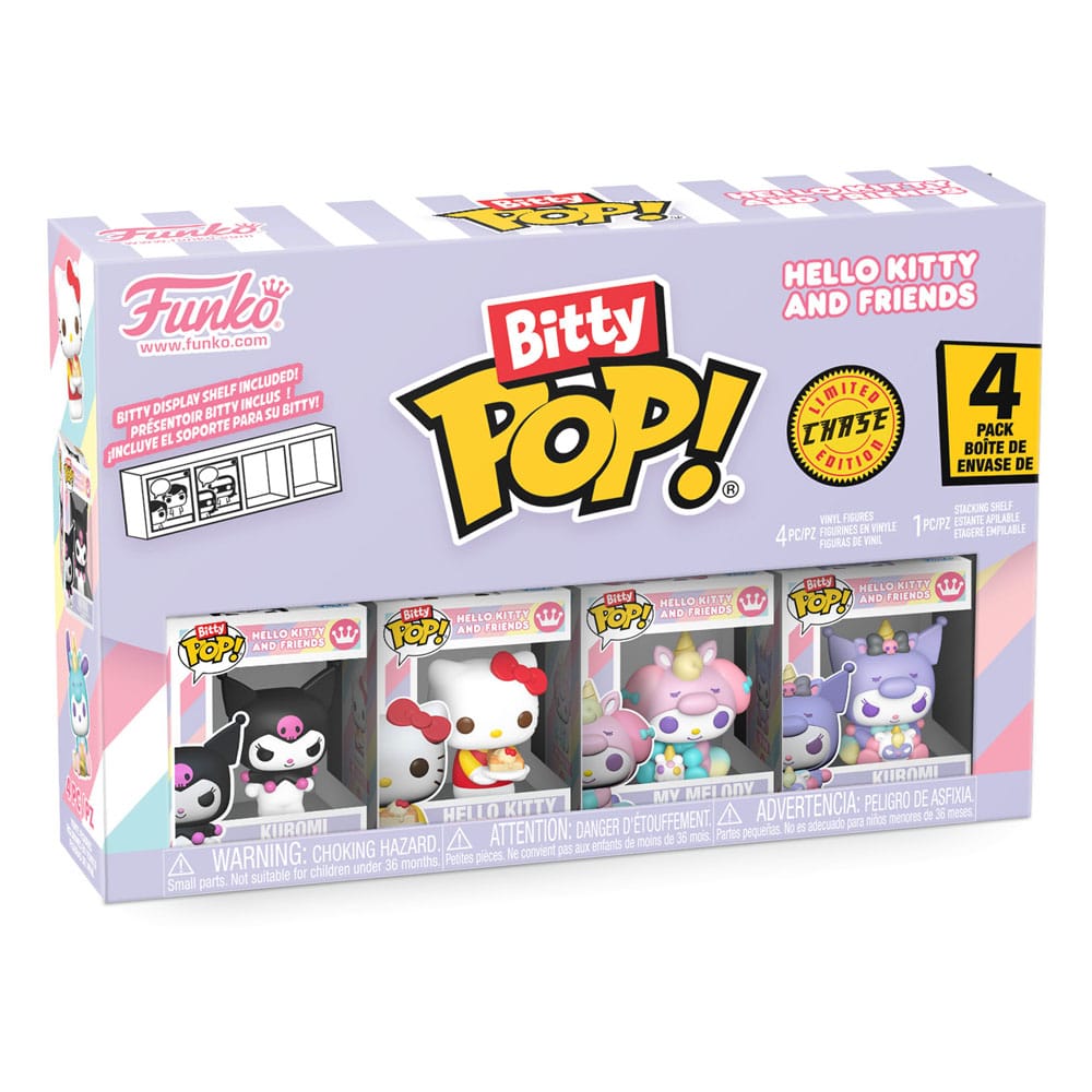 Hello Kitty and Friends Bitty POP! Vinyl Figure 4-Pack Series 3 2 cm