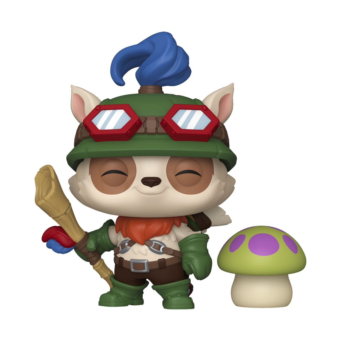 League of Legends POP!&amp;Buddy Games Vinyl Figure Teemo w/Shroom 9 cm