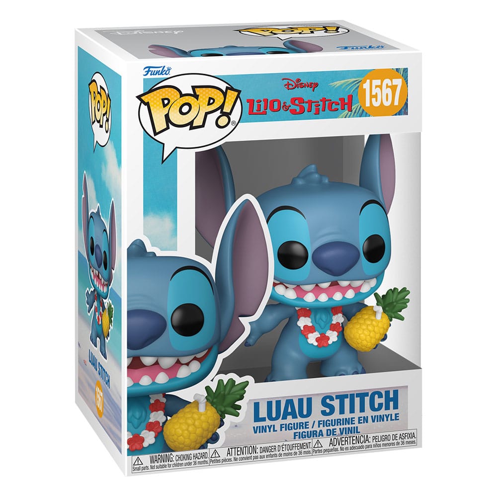Lilo & Stitch POP! Figura in vinile Luau Stitch 9 cm