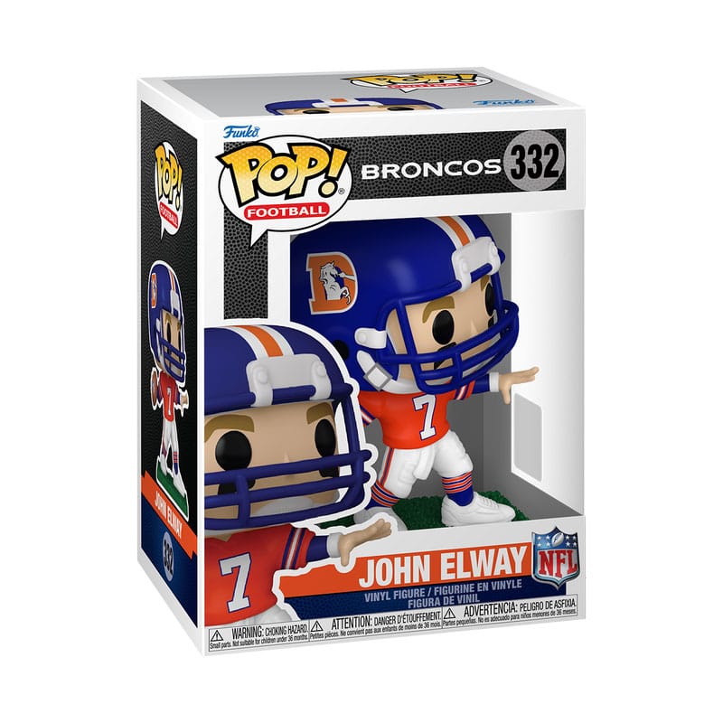 NFL: Legends POP! Sports Vinyl Figure Legends- John Elway(Broncos) 9 cm