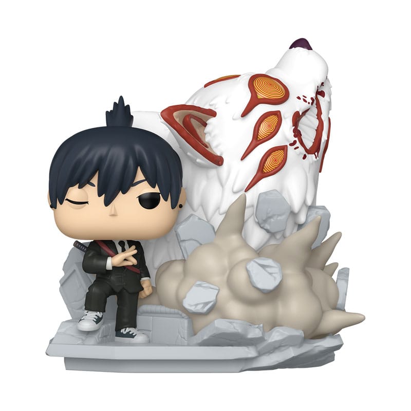 Chainsaw Man POP Moments Vinyl Figures Aki (Fox Devil) 9 cm