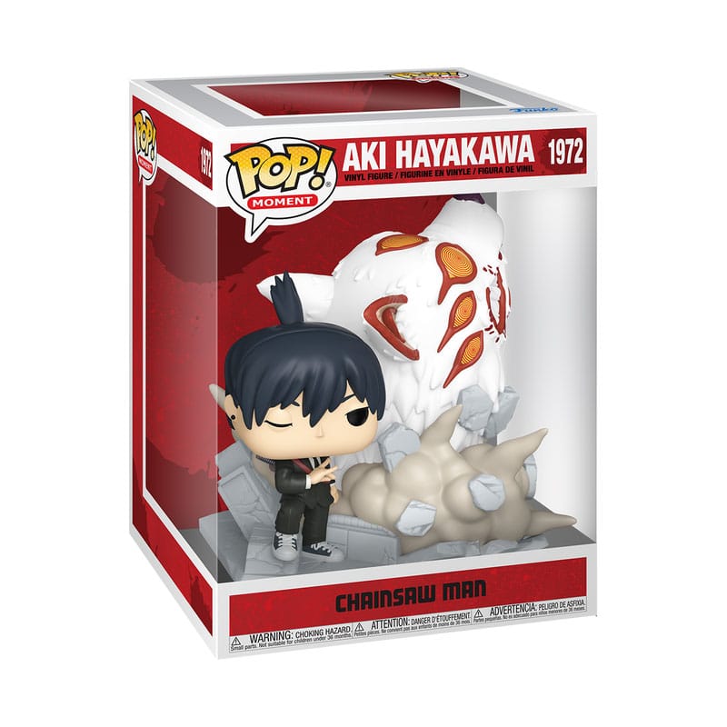 Chainsaw Man POP Moments Aki (Fox Devil) Vinyl Figures 9 cm