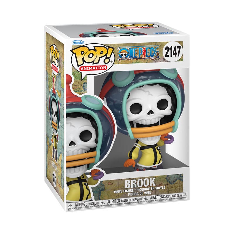 One Piece POP! Animation Figure Brook (Egg) 9 cm