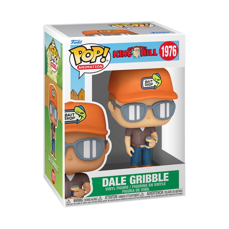 Re della collina POP! Figura in vinile TV Dale Gribble 9 cm