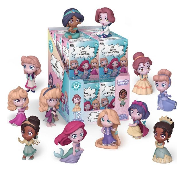 Disney Mystery Mini Figures Princess Manga- 5 cm Display (12)