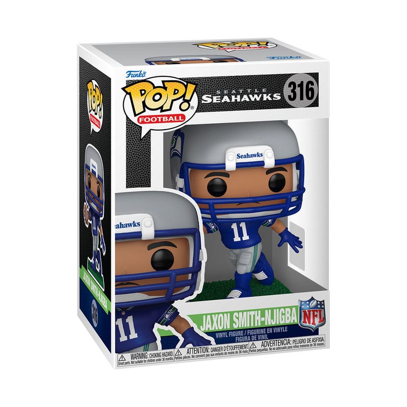 NFL: Legends POP! Sports Vinyl Figure Seattle Seahawks - Jaxon Smith-Njigba 9 cm