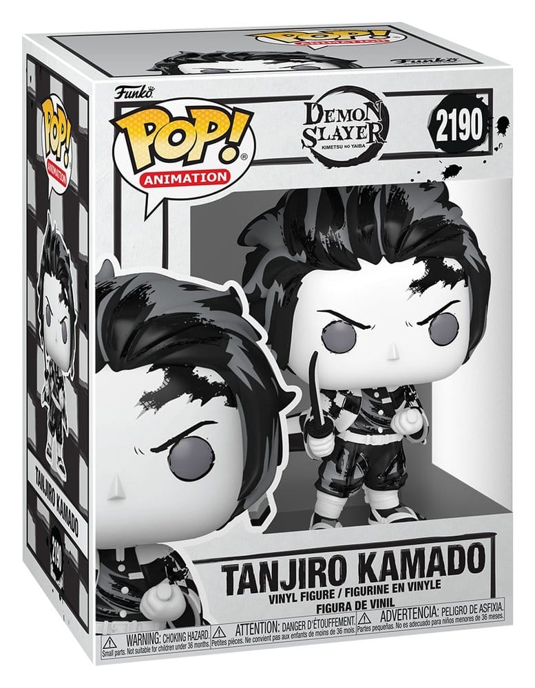 Demon Slayer: Kimetsu no Yaiba POP! Animation Vinyl Figures Tanjiro(Sumi-Ink) 9 cm