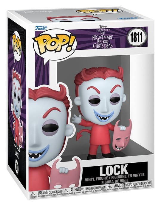 The Nightmare Before Christmas POP! Vinyl Figure Lock 9 cm