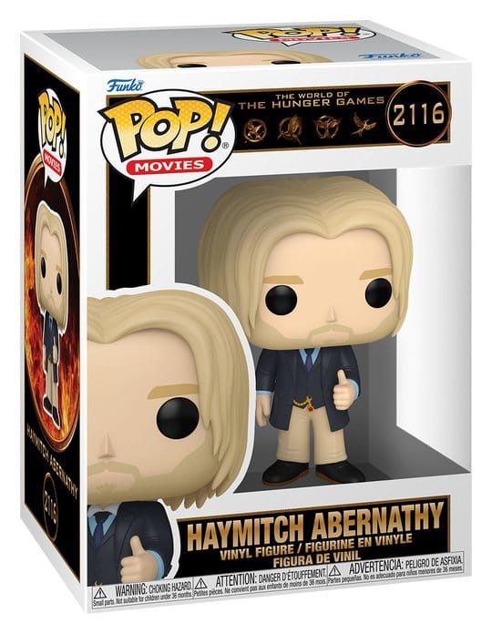 The Hunger Games POP! Movies Vinyl Figure Haymitch Abernathy 9 cm