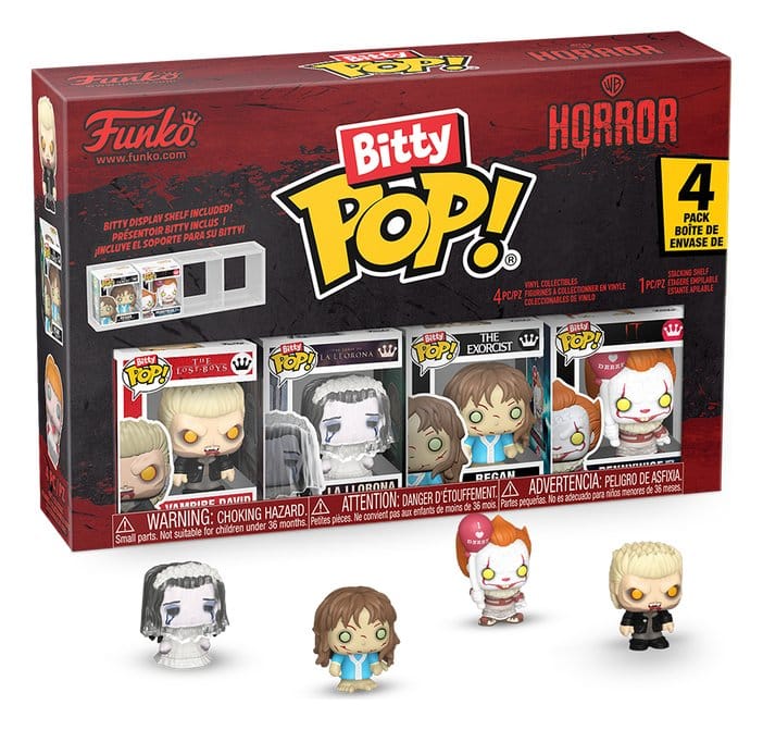 Horror Bitty POP! Vinyl Figure 4-Pack David 2,5 cm