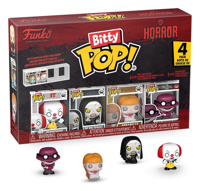 IT Bitty POP! Vinyl Figure 4-Pack Pennywise 2,5 cm