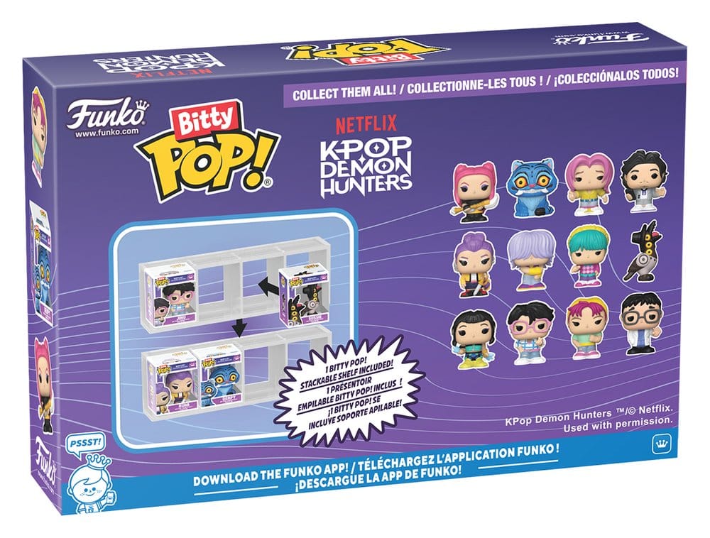 Netflix Bitty POP! Mini Figures 4-Pack Mira 2 cm