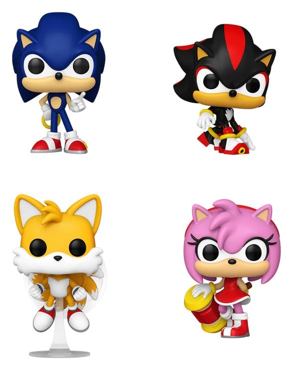 Sonic - The Hedgehog POP! Vinyl Figures 4-Pack Sonic