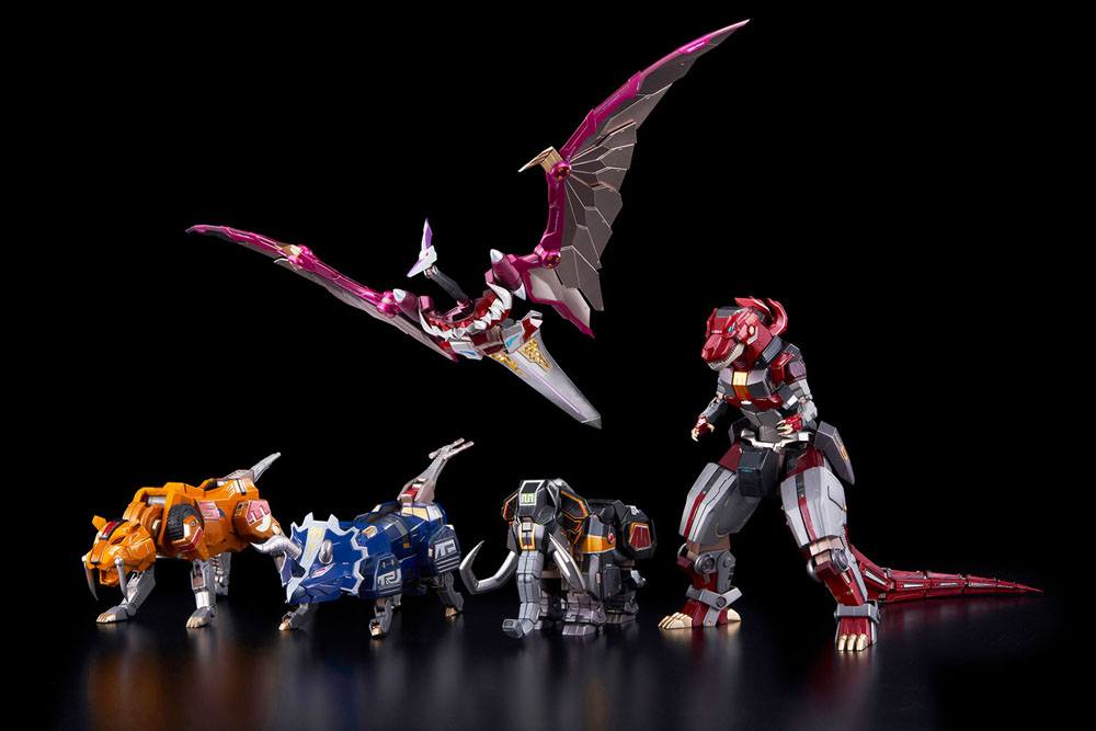 Power Rangers Go! Kara Kuri Combine Action Figure Dino Megazord 24 cm