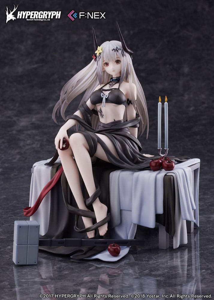 Statua in PVC Arknights 1/7 Mudrock Silent Night DN06 Ver. 19 centimetri