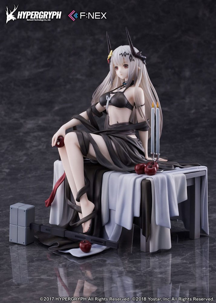 Statua in PVC Arknights 1/7 Mudrock Silent Night DN06 Ver. 19 centimetri