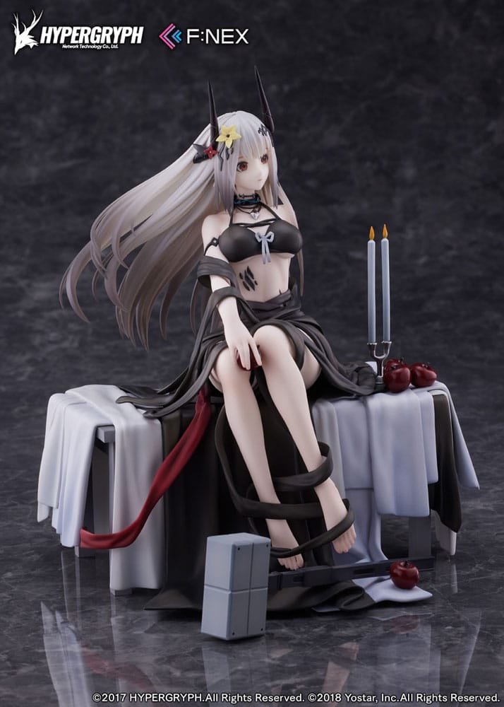 Statua in PVC Arknights 1/7 Mudrock Silent Night DN06 Ver. 19 centimetri