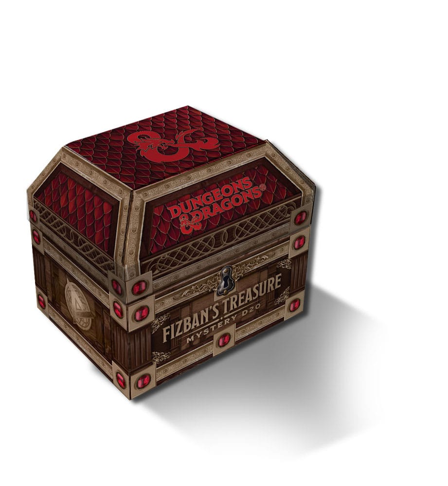 Dungeons &amp; Dragons Blind Mystery Box Dice Fizban's Treasure d20 25 mm