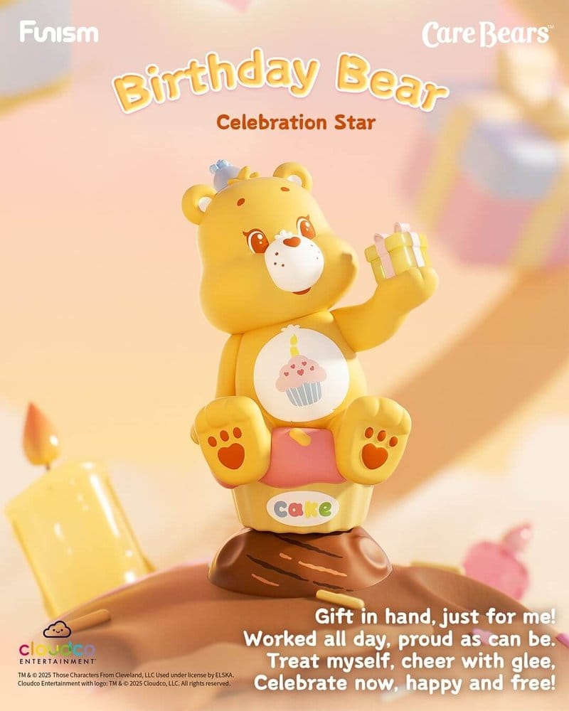 Care Bears Blind Box Mini Figures Planet of Joy Series 5 cm Display (6)