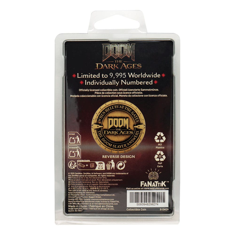 Doom: The Dark Ages Collectable Coin