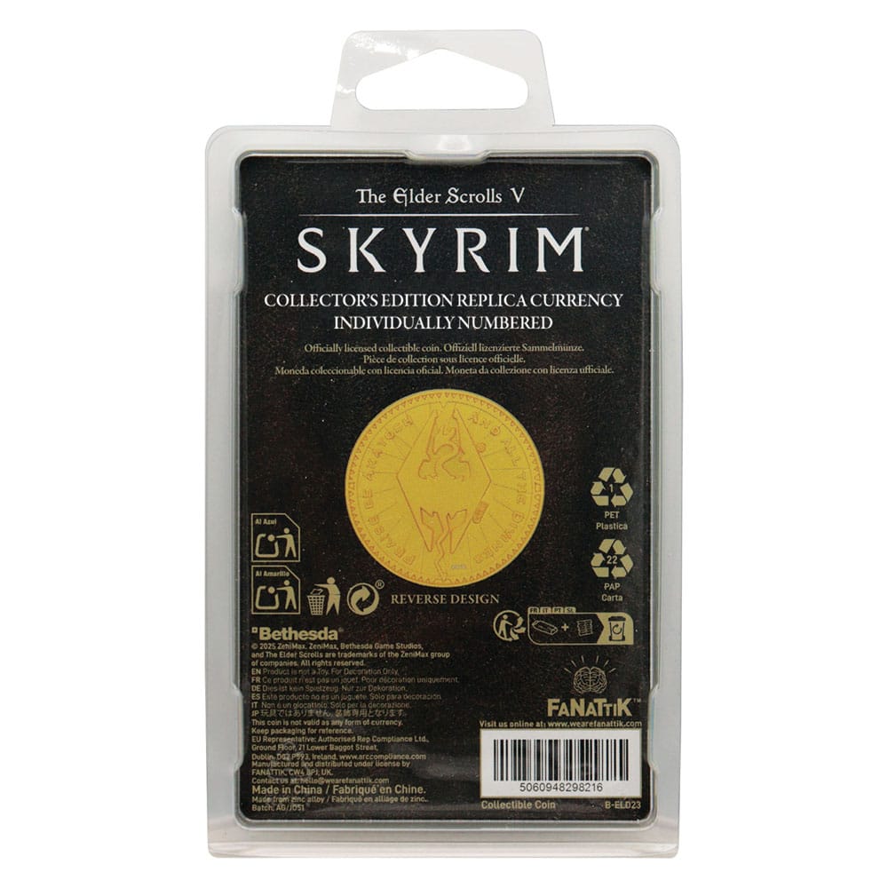 The Elder Scrolls Collectable Coin Septim Misty Gold Edition