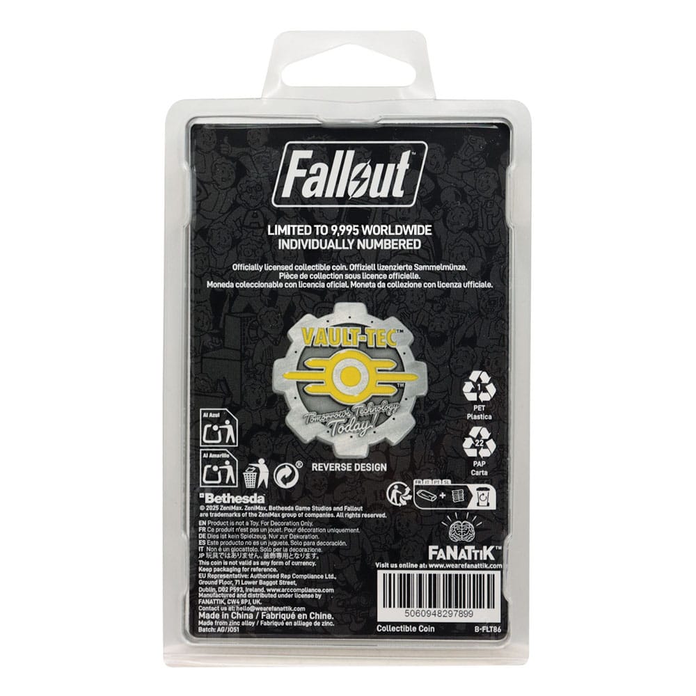 Fallout Collectable Coin Vault 111 Door Limited Edition