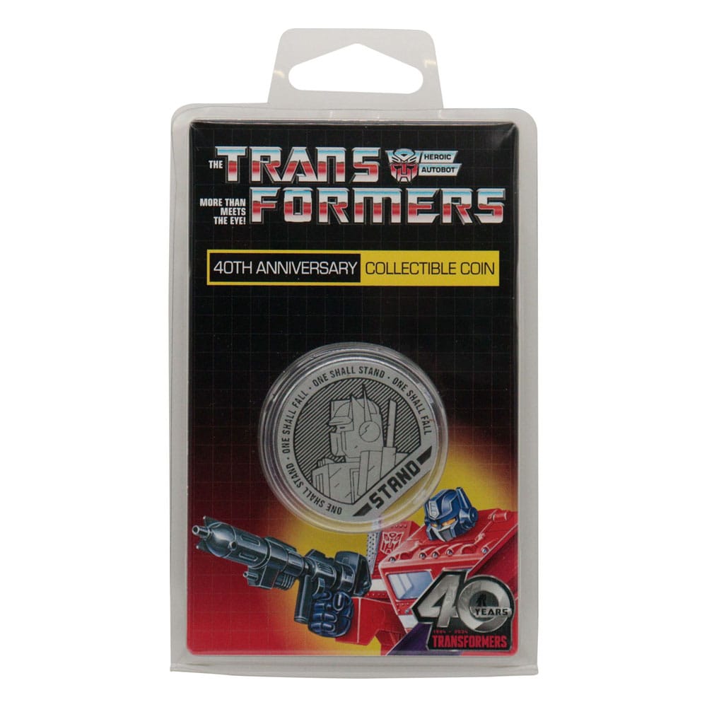 Transformers Collectible Coin 40th Anniversary 4 cm