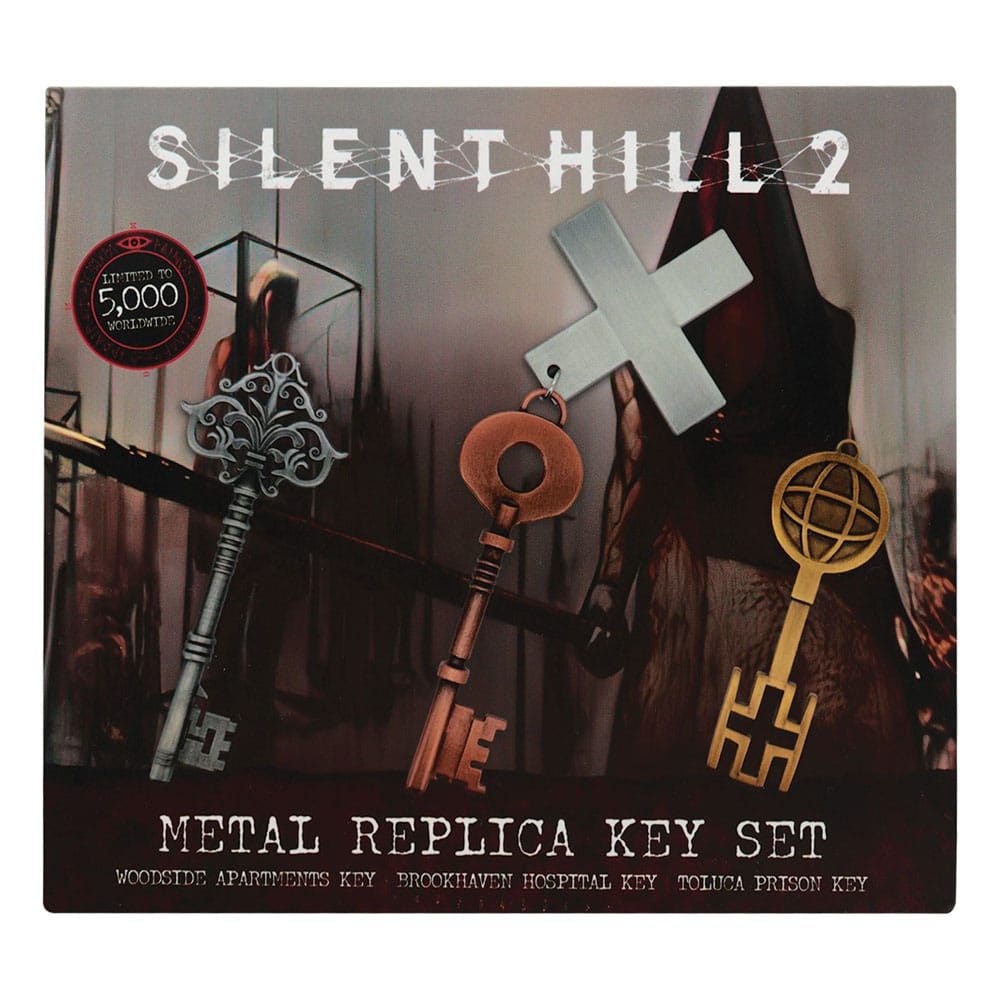 Silent Hill 2 Replicas 3-Set Keys