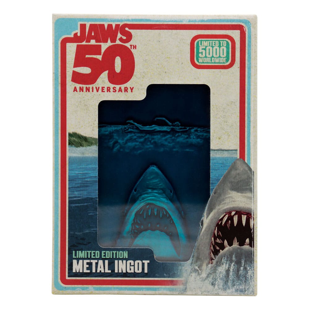 Jaws Ingot 50th Anniversary Poster Limited Edition