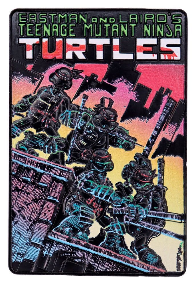 Teenage Mutant Ninja Turtles Ingot Set of Three Comic Book Cover Ingots Limited Edition