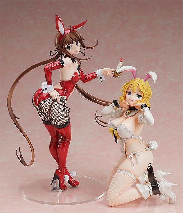 Maestro Shinobi Senran Kagura: Nuova statua in PVC di Link 1/4 Ryona: Bunny Ver. 27 centimetri
