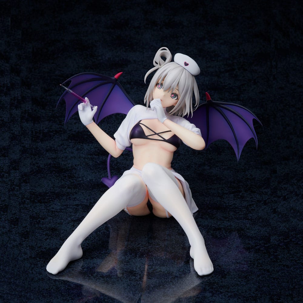 Statua in PVC Azur Lane 1/4 Manchester: Midnight Devil in White 18 cm